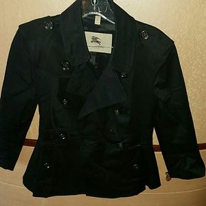 Black Burberry Jacket